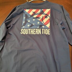 Southern Tide Long Sleeve Shirt Large